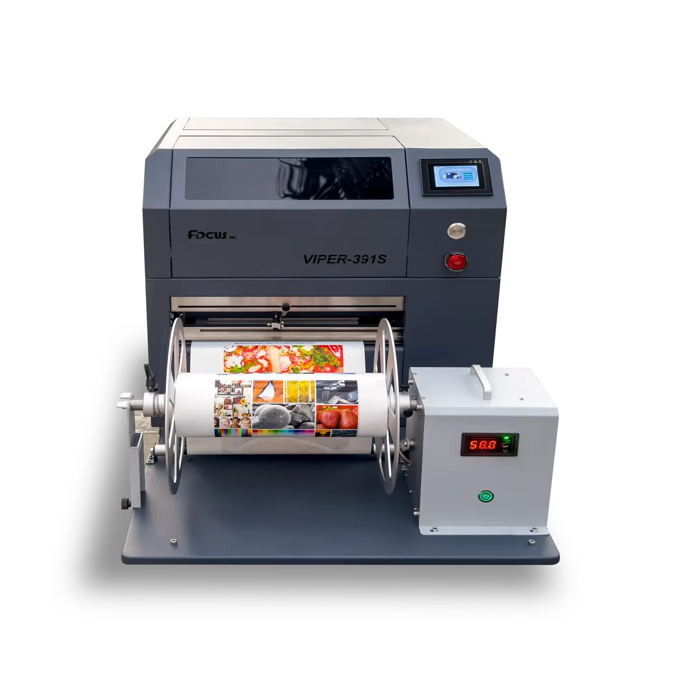 A4 PP PE BOPP Label Printing Machine Thermal Sticker Color Label Printer Dye Ink Roll To Roll Label Printer