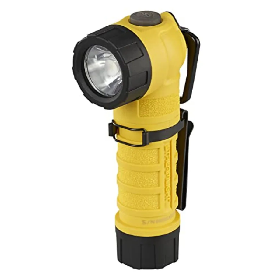 

88831 PolyTac 90 500-Lumen 7000-Candela Right-Angle LED Flashlight with Non-Rechargeable Batteries Easy-Open Box