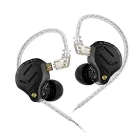 KZ Pisces 2DD Dynamic Drive Earphones Adjustable Earbuds HIFI In Ear Wired Gaming Earphones 2PIN 3.5MM Type-c Plug Cable