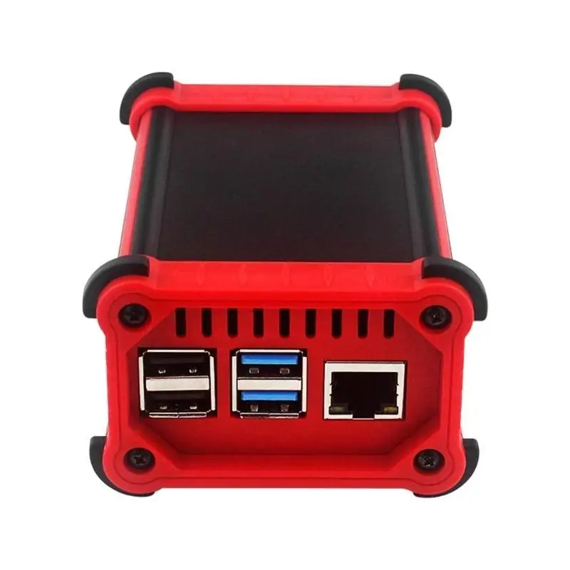 

31BA Aluminum Case with Thermal Pad Metal Shell Black Enclosure for 4B