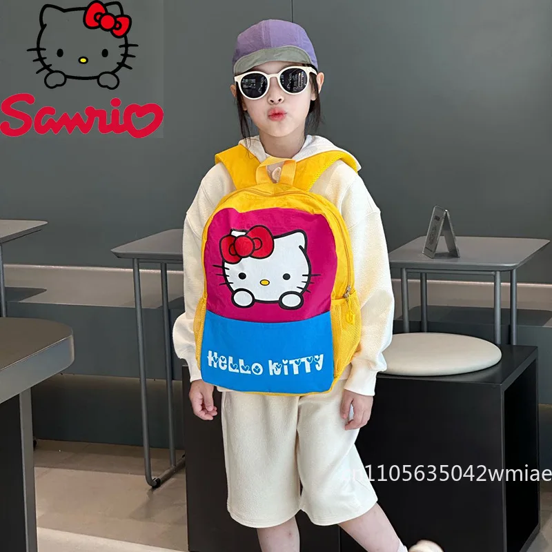 New Student Backpack Fashion High Quality Lightweight Backpack Cartoon Versatile Multi Functional Storage Women's Backpack