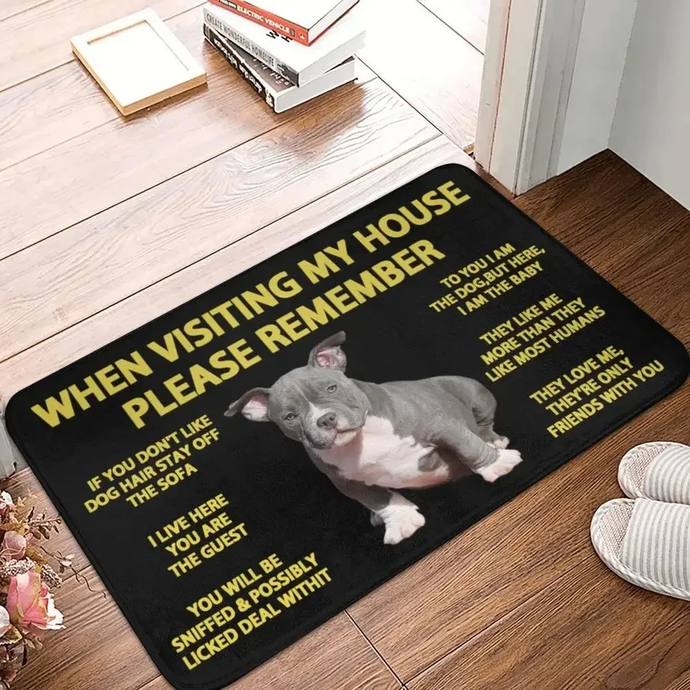 Puppy Pattern Doormat Belgian Shepherd Dog Front Floor Door Entrance Mats Outdoor Kitchen Bathroom Doormat Bedroom Carpet Rug