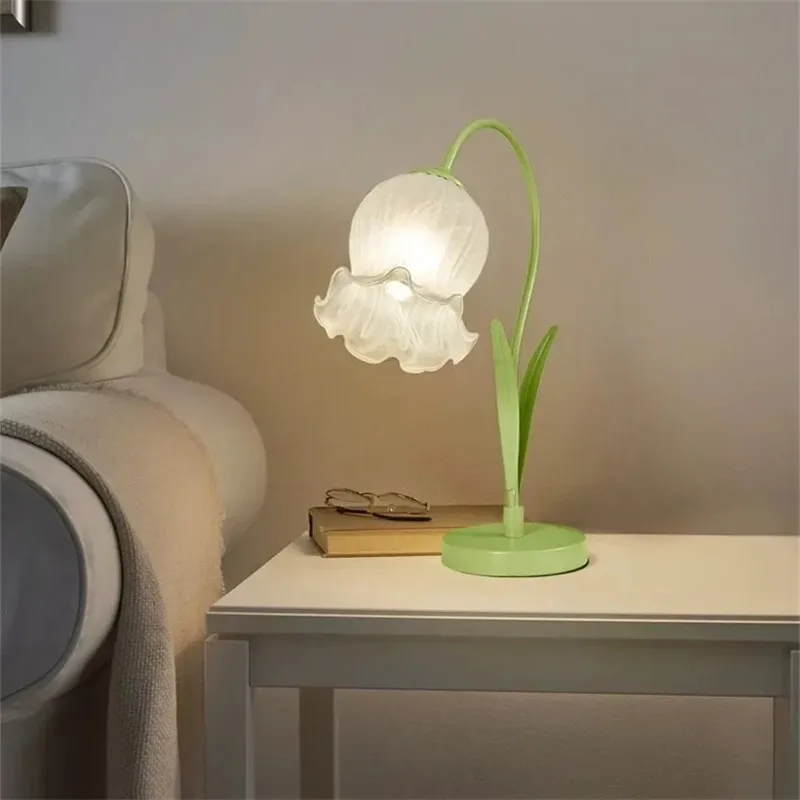 Flower floor lamp Nordic Bell Orchid salon decoration light For Living Room Bedroom Corner Creative house corner night  light