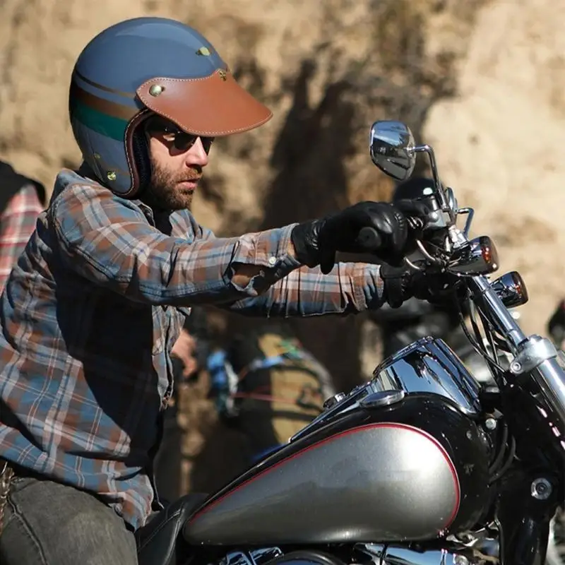 

02DE 3 Pin Helmets Visors for Scooter Motorbike Sports Open Face Helmets Motorcycles Helmets Accessories Riding Spare Parts