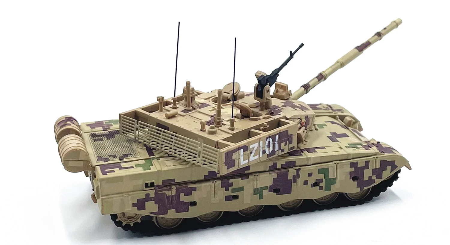 super value 1:72 China ZTZ-99A main battle tank model  Desert digital painting  Finished simulation model of alloy car body