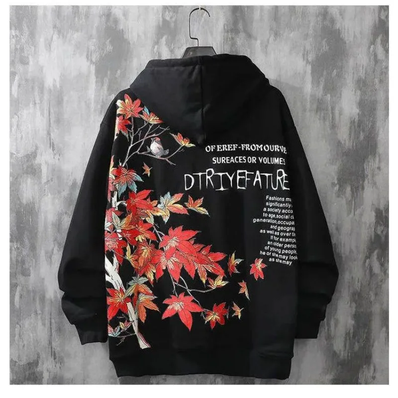 Black Tops Anime Graphic Essentials Hoodies Woman Aesthetic Korean Fashion Cute Hooded Sweat-shirts Streetwear Hoodie for Women