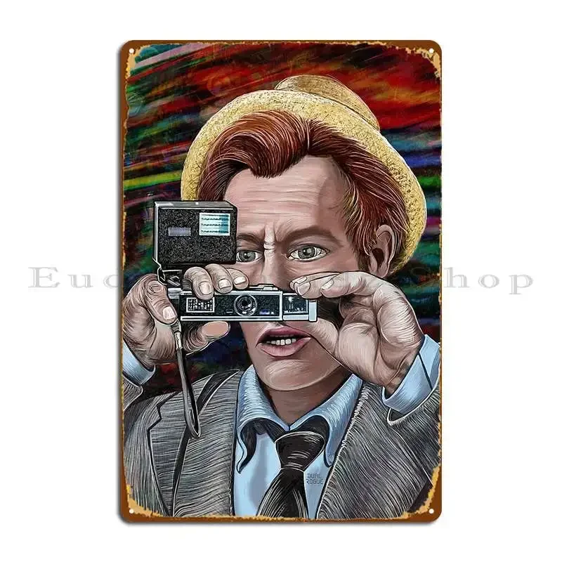 Kolchak Night Stalker Monster Hunter 16mm Camera Metal Sign Living Room Designing Cinema Wall Mural Cinema Tin Sign Poster