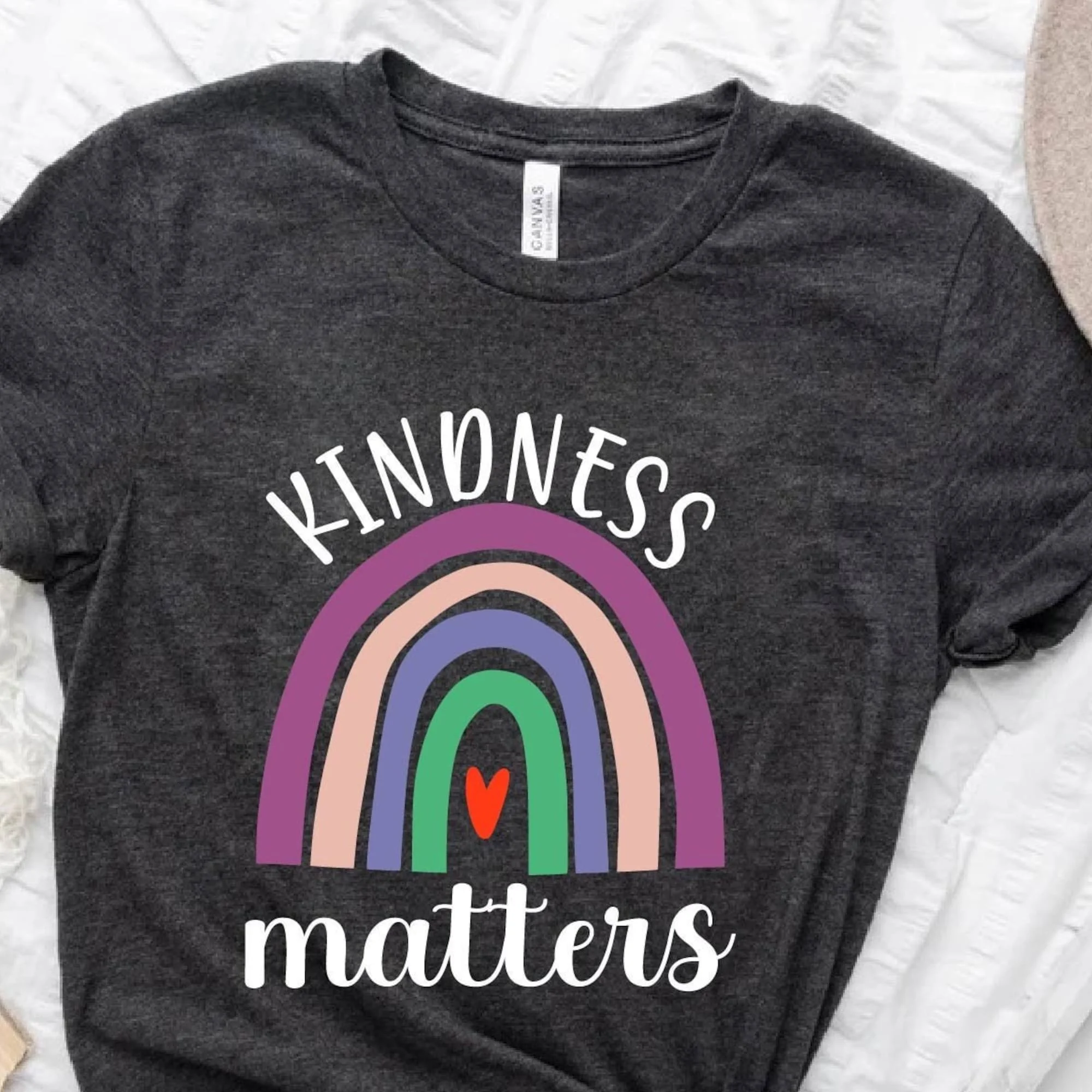 Kindness Matters Shirt, Be Kind Graphic Tee, Teacher Shirt, You're Worthy Shirt