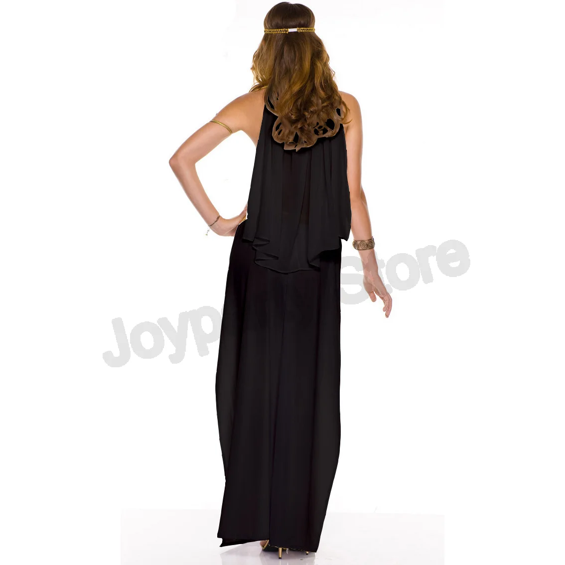 Costume da mito greco antico Nero Bianco Principessa egiziana romana Cosplay Fancy Party Dress Carnevale Costume da recitazione di Halloween