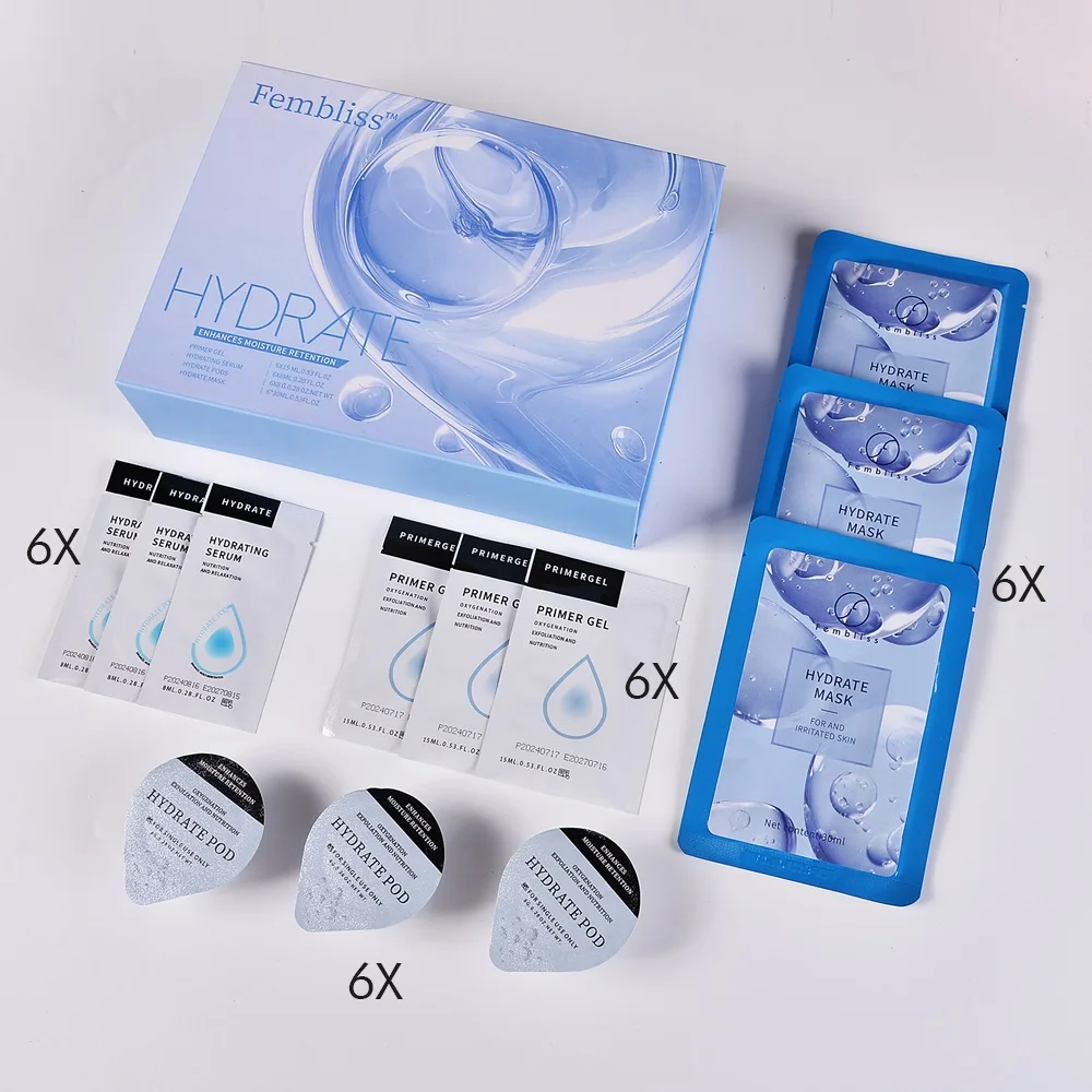 CO2 Pod Glam Pods Voor Bubble Facial Machine Facial Spa CO2 Capsule Voor Aqua Facial Beauty Machine Huidverzorging Revive Pod Gels