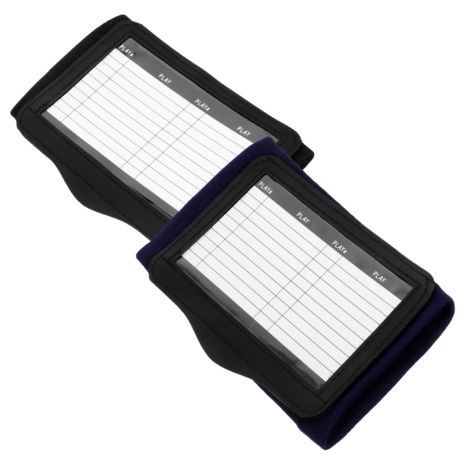 

2Pcs Football Play Wristband Soft Comfortable Arm Band for Football Basketball Soccer Training Playbook Equipment