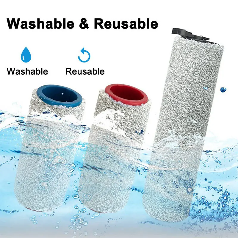 Acessórios destacáveis do aspirador, filtro HEPA lavável, escova do rolo, peças de reposição, Roborock Dyad U10