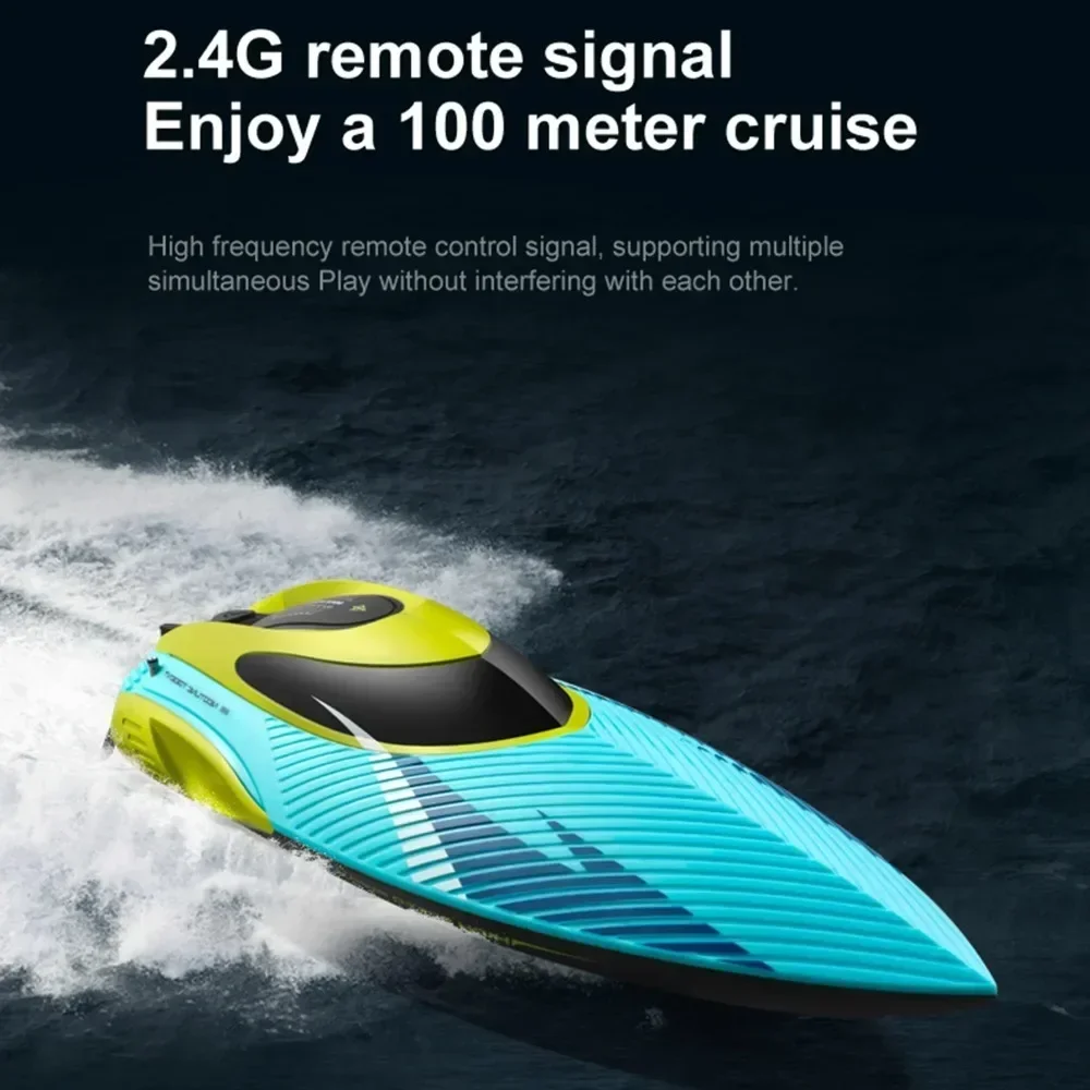 

S3 Remote Control Boat High-horsepower Water Large High-speed Speedboat Charging Motor Children Ship Model Toy Gift