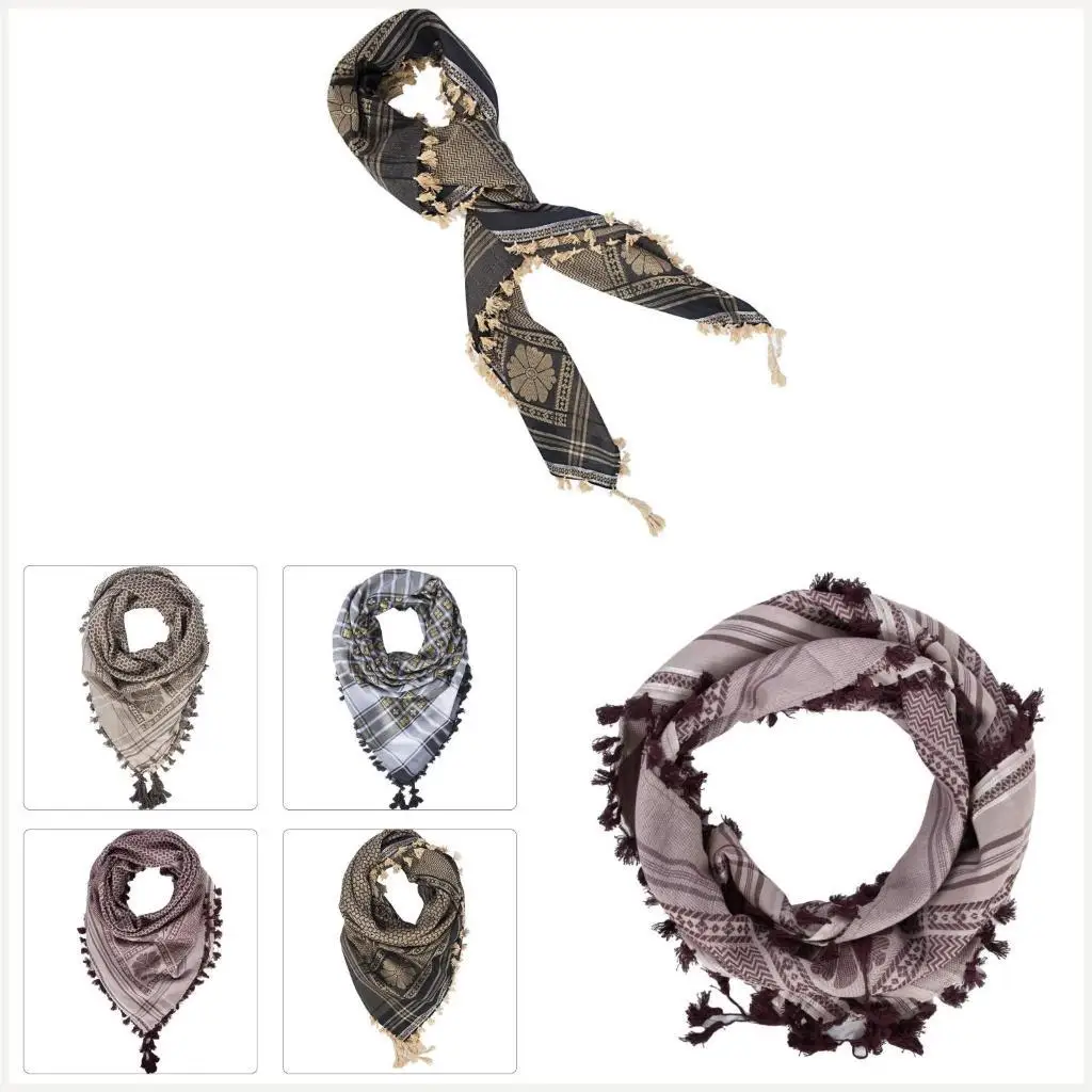 

Outdoor Kerchief Scarf Arab Adult Driving Hiking Dustproof Middle East Headscarf
