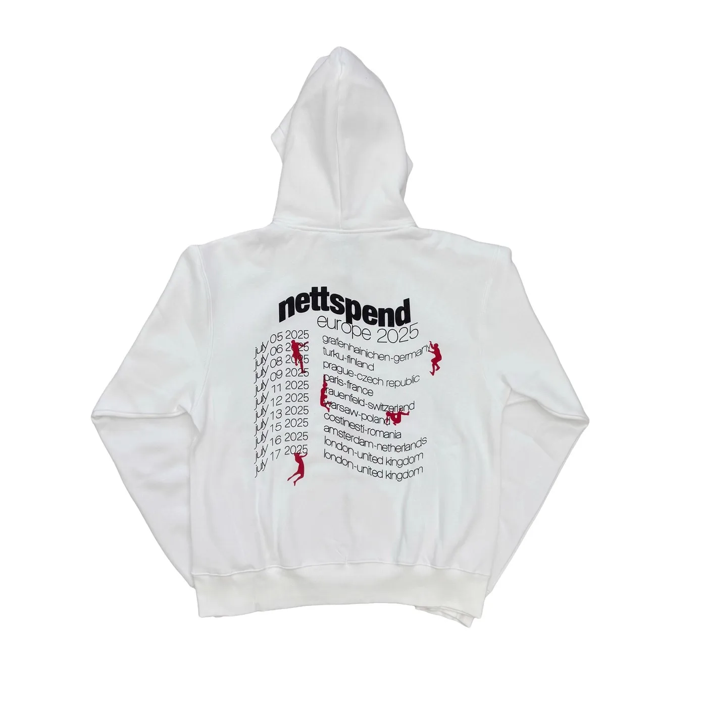 New Hot Men EURO TOUR NETTSPEND INVERT TOUR ZIP Up WHOLE Pullover Hoodies Hoody hooded Sweatshirts velvet Cotton Thick #E27