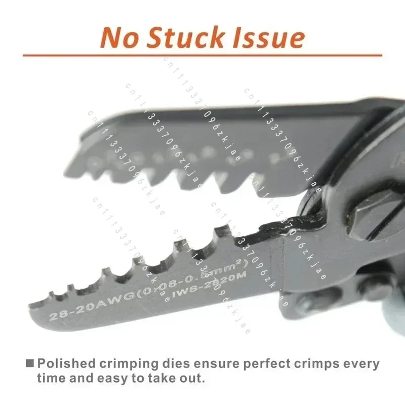 Terminals and Connectors Miniature Manual Crimping Tool IWS-2820M Miniature Micro Open Cylinder Crimping Clamp IWS-2412M
