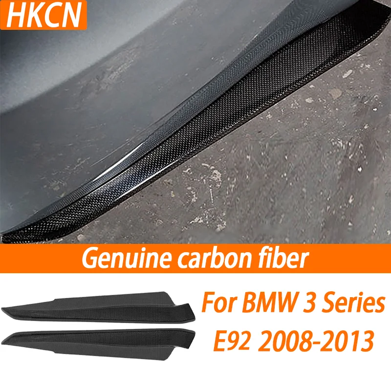 For BMW E92 2008-2013 Car Rear Spoiler Car Accessories Protector Spoiler Car Rear Bumper Lip Diffuser Splitter Scratch Protector