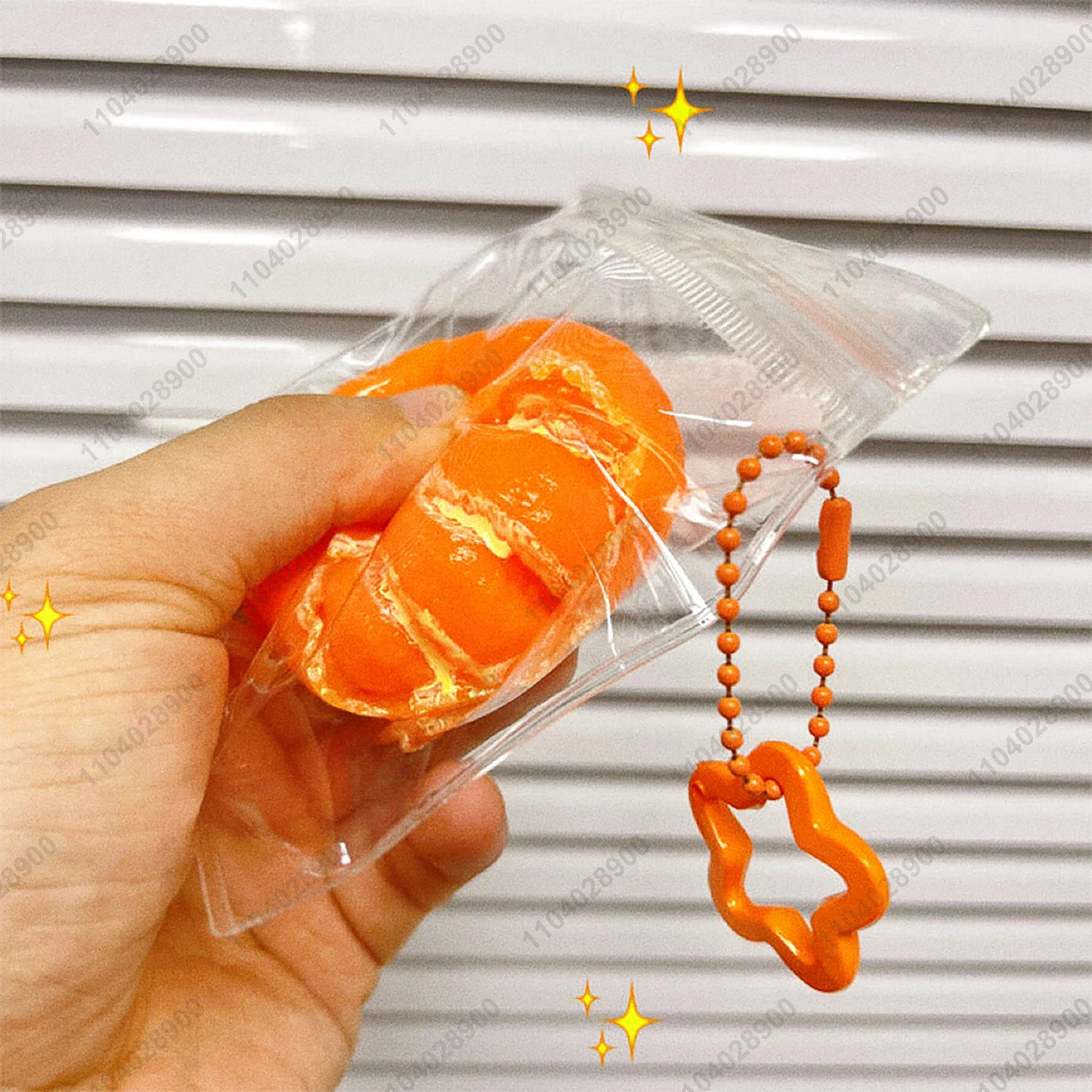 Peeling Tangerine Squishy Orange Tangerine Mochi Toy Squeeze Toy Squishy Anti Stress Release Toy Gift