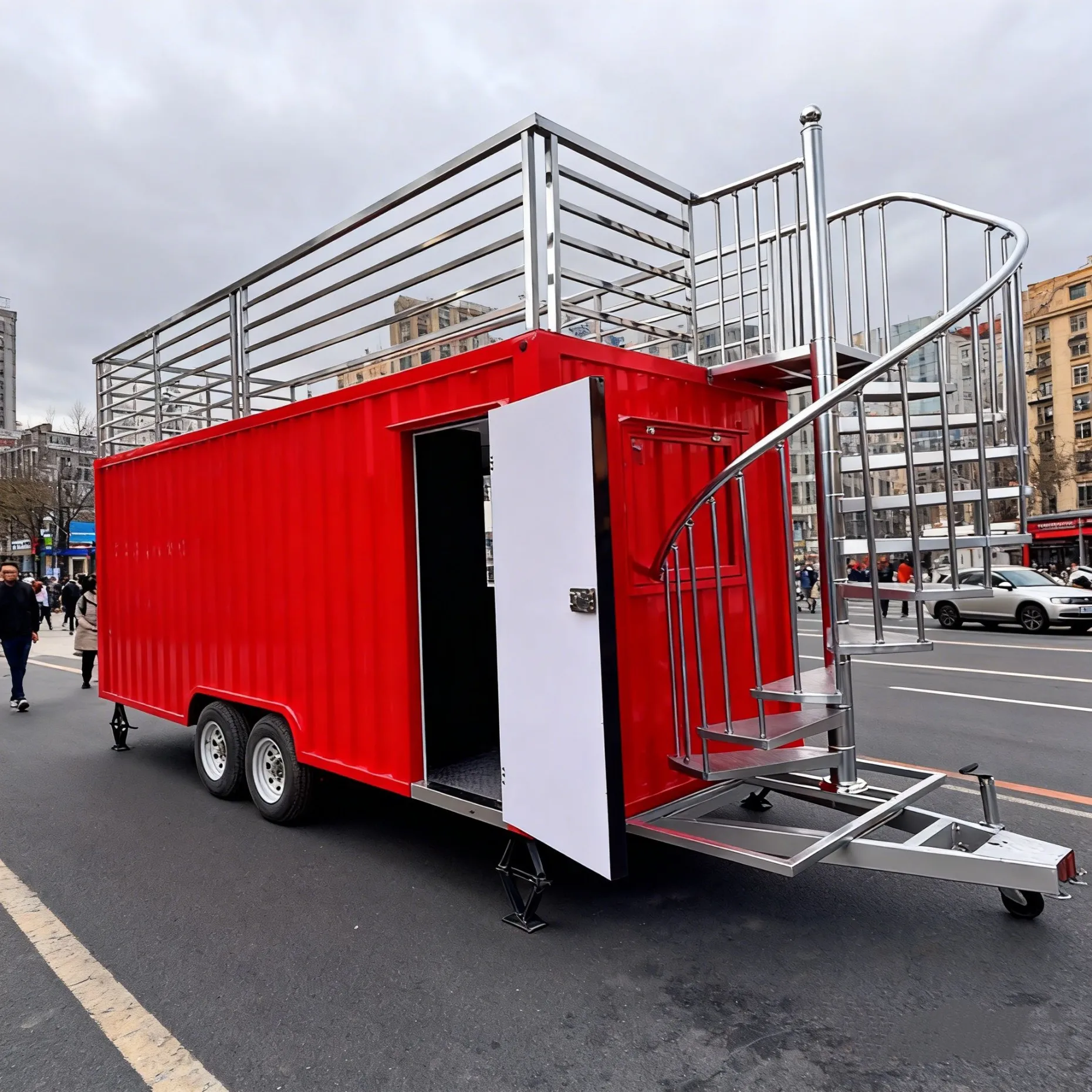 Customized Container Rooms Luxury 20ft 40ft Steel Container for Equipment on Sale