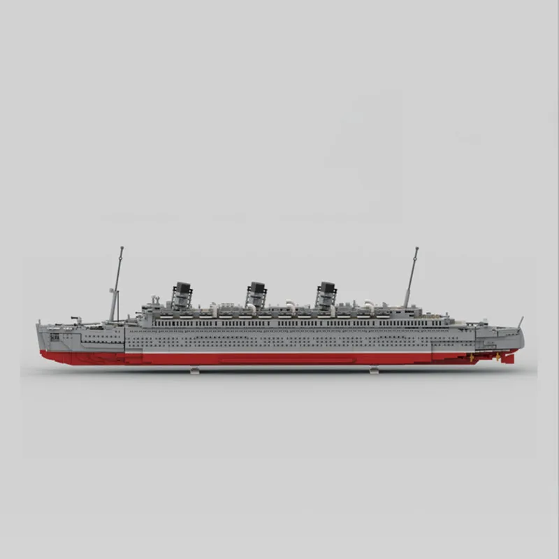 Nuovo prodotto squisito MOC Building Blocks Modello militare RMS Queen Mary Tecnologia Giocattolo modulare per bambini Set di assemblaggio fai-da-te