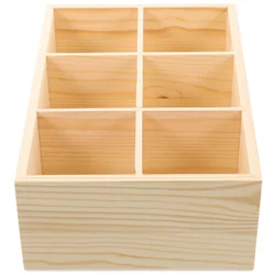 Marker Storage Box Holder Organizer Desktop Pen Stand Wooden Markers Organizers Miss