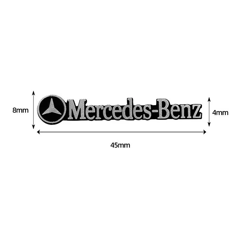 Car 3D metal Aluminum audio decorate Emblem Stickers for AMG Mercedes-Benz W205 W204 W213 X167 W222 A C E G S R CLS CLA CLK SLK