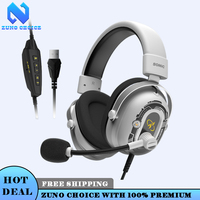 Zuno Somic G936PRO+ Wired Headphones Gamer Virtual 7.1 Surround Sound Gaming Headphones With Microphone RGB Light PC Accessories
