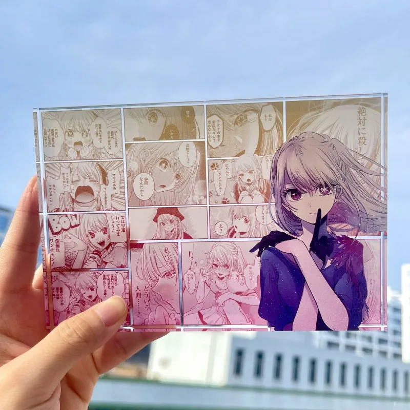 [OSHI NO KO] Acrylic Birthday Brick Arima Kana Hoshino Aquamarin Anime Peripherals Cute Living Room Bedroom Originality Ornament