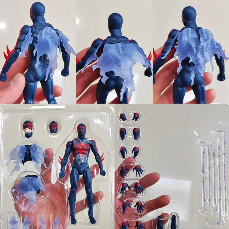 

В наличии: Коллекционная фигурка Mafex 239 Spiderman 2099 (комикс-версия), KO Spiderman, аниме-фигурка, модель для коллекции, подарок, игрушка