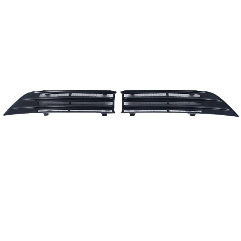 2Pcs Front Grille Net Cover Premium Car Accessories for Byd Atto 3 ABS Glossy Black Water Tank Middle Net Protective Cover
