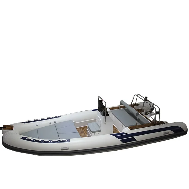 17ft Inflatable Boat Tube Fiberglass Floating Inflatable Boat Fishing Boat For Sale 2024 New Design