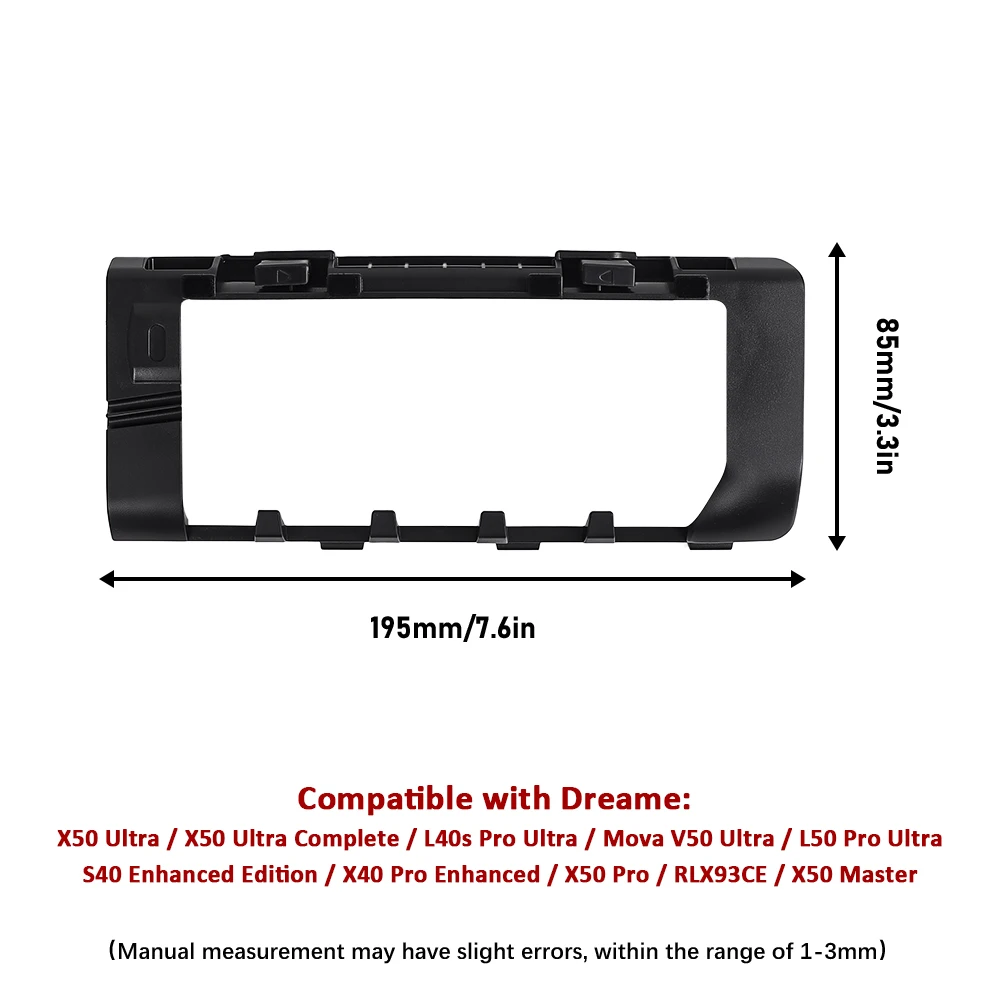 Für Dreame X50 Pro/X50 Ultra/X50 Master/L40S Pro Ultra/L50 Pro Ultra/MOVA V50 Ultra Haupt- und Seitenbürsten, Filter, Wischmopps und Staubbeutel – Detail 7