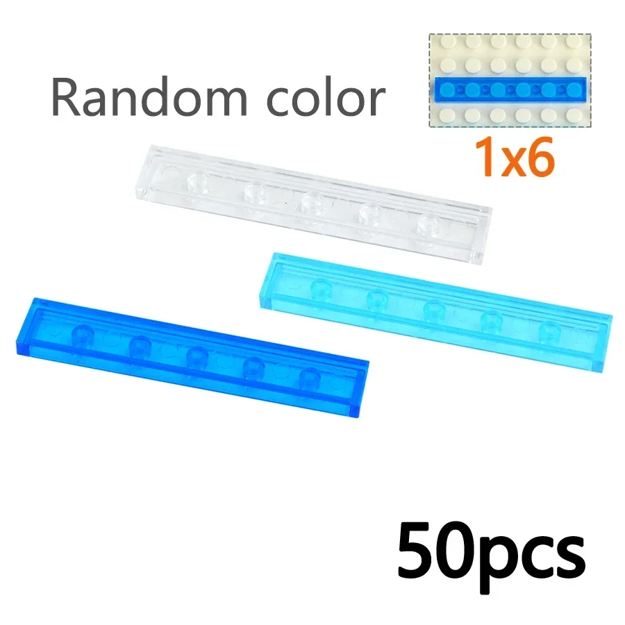 Dünner klarer Baustein moc transparent glatt 1x2 1x4 2x2 2x4 Ziegel montieren Figuren Straßen kind Spielzeug kompatibel 3070 3068