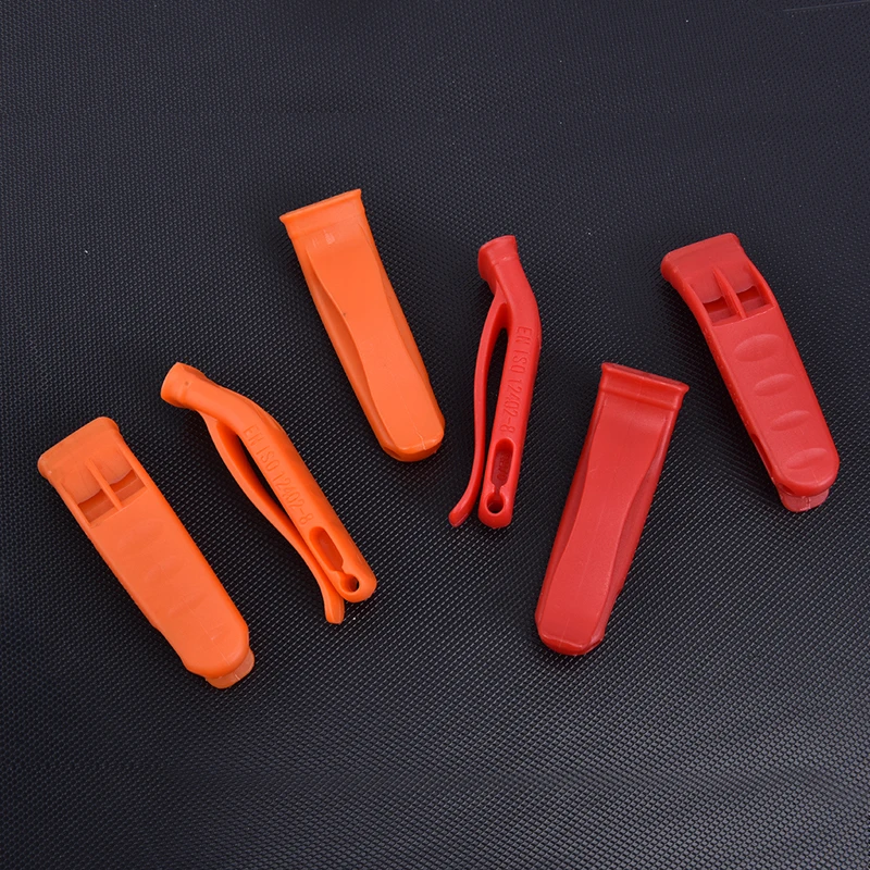 (Ce14)5Pcs Emergency Safety Whistles Outdoor Camping Hiking Climbing Kayak Diving Swimming Survival Whistle