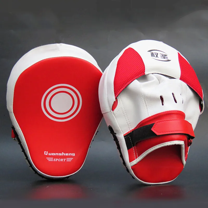 Curved Boxing Bag Boxing Equipment Focus Punching Target for Taekwondo Muay Thai Karate Adults Kids PU Training Paws Pads