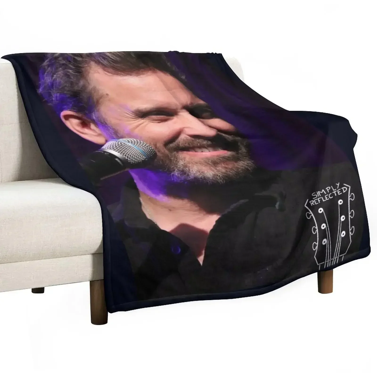 Smiling Robbie - Rockwood 2019 Throw Blanket blankets and throws decorative Blankets