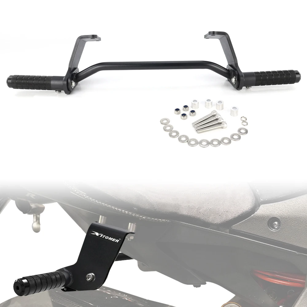 

For Yamaha YZF-R1 R1 2015-2025 Motorcycle Rear Footrests Subcage Passenger Peg Guard Support Stunt Step Plate Stunt Protection