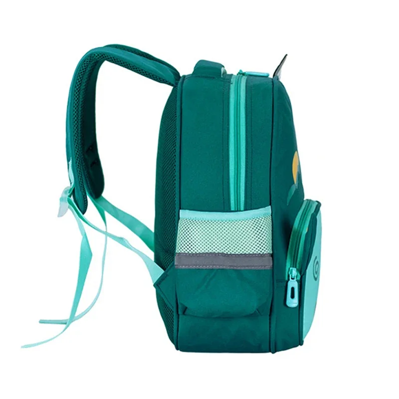 Saco de escola do jardim de infância dos desenhos animados dinossauro bebê meninos mochilas para crianças pré-escolares mochila 2-6 anos bonito mochila escolar