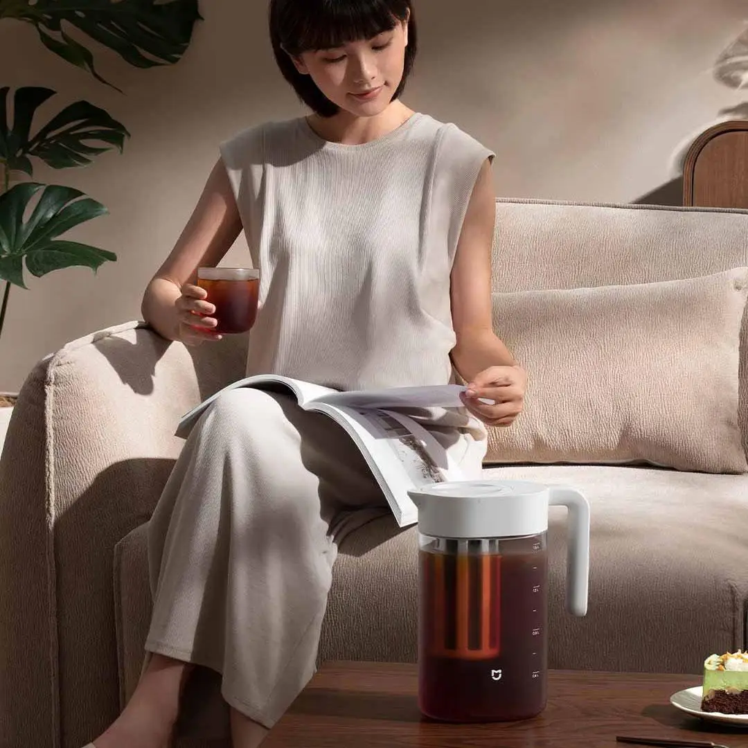 Xiaomi Mijia Large Capacity Cold Water Kettle Iced Beverage Dispenser Refrigerator Cold Juice Drink High Quality Storage Tank