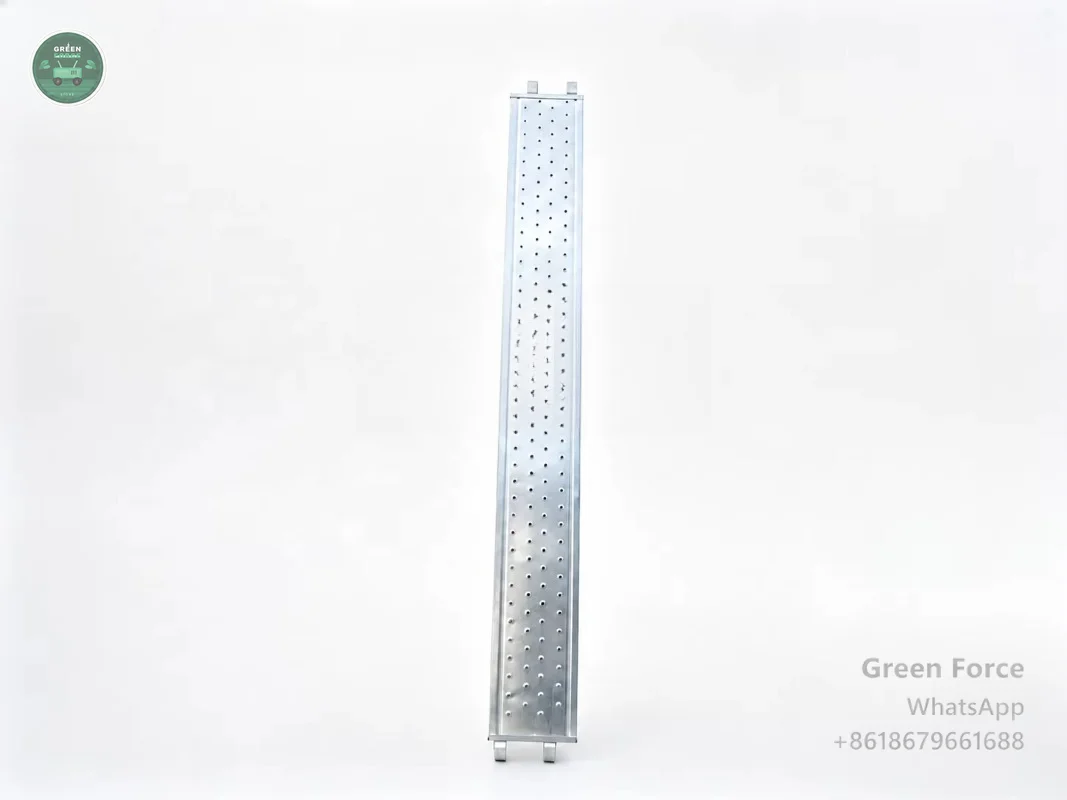 Factory-Direct Q235 Galvanized Perforated Scaffolding Decking Board With Hook For Modular Scaffolding