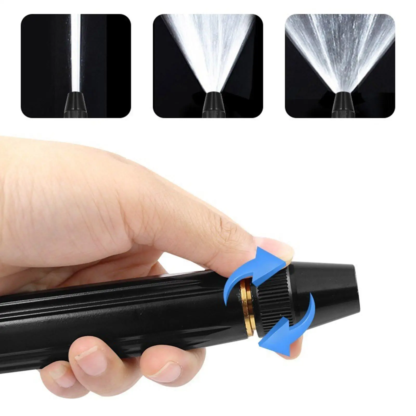 Garden Hose Spray Nozzle for Siding & Driveway Cleaning Irrigation System