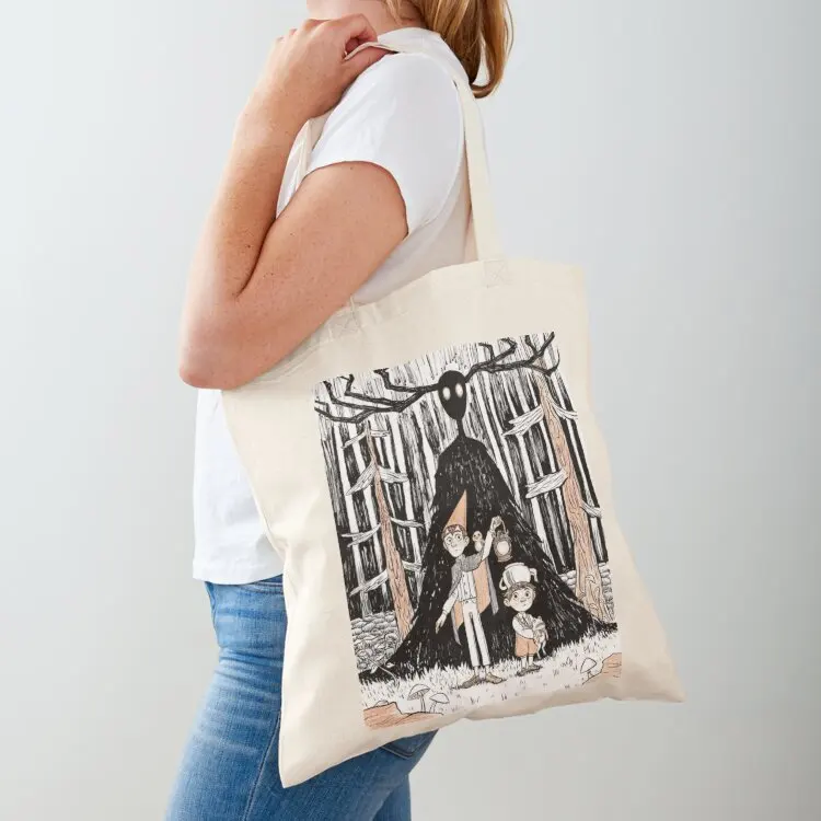 

over the garden wall beast Tote Bag tote bag screen bag luxury women tote men's reusable grocery bags