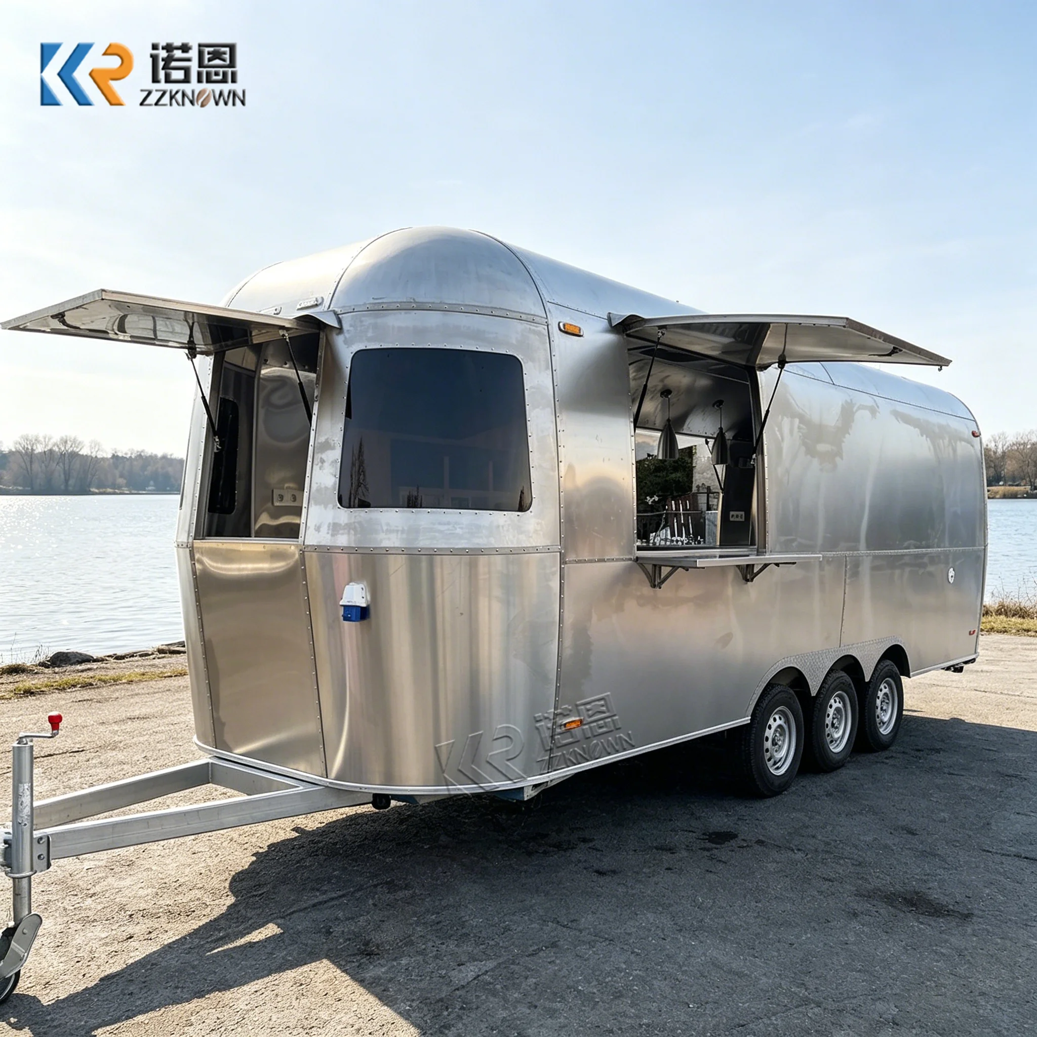 

Customized Outdoor Food Truck Mobile Beverage Dispenser Cart Catering Truck Fast Food Trailer Fully Equipped