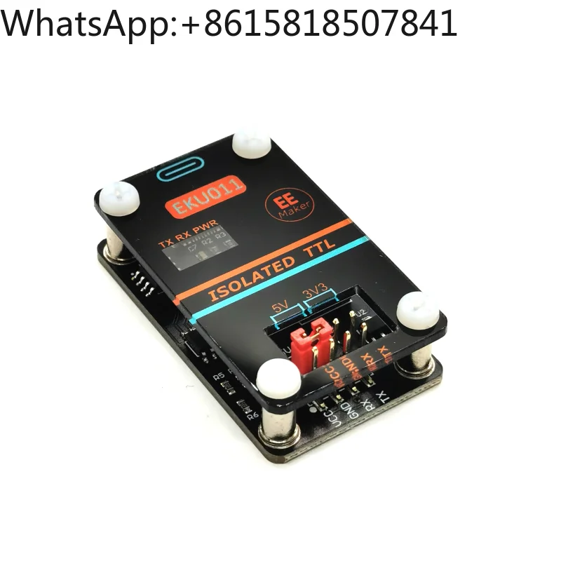 

USB to serial port, high voltage isolated UART module TTL level/CH340 EKU011