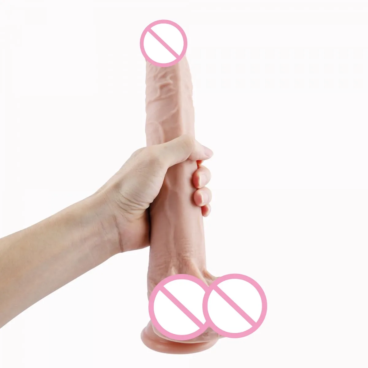 قضيب اصطناعي من السيليكون بطول 11.8 بوصة مع نظام KlicLok لآلة الجنس Hismith قضبان اصطناعية ناعمة مرنة على شكل حرف G مع عمود منحني