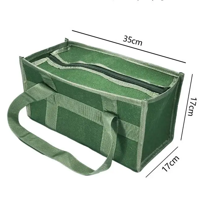1 قطعة قماش متعدد الوظائف أداة محمولة حقيبة التخزين واسعة مانعة لتسرب الماء تنوعا حقيبة لأداة نجارة المعادن