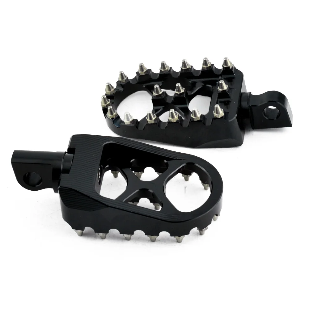 Male Mount Motorcycle Front Rear Foot Peg Footrest Pedal For Harley Sportster Iron 883 Touring Road King Dyna Softail Fatboy