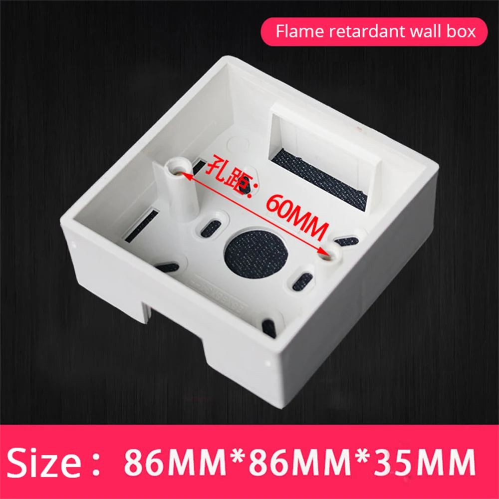 الاتحاد الأوروبي نوع صندوق وصلات الحائط صندوق واحد أو اثنين مفاتيح مقبس صندوق الأسلاك