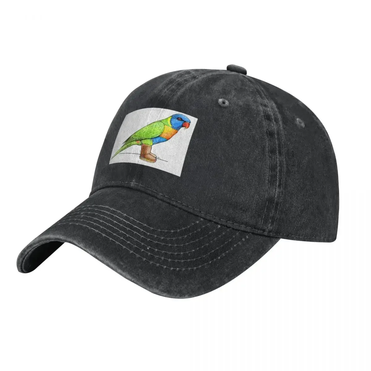 

Rainbow Lorikeet in Uggs Boots Baseball Cap Horse Hat Mountaineering Dropshipping Brand Man cap For Women 2025 Men's