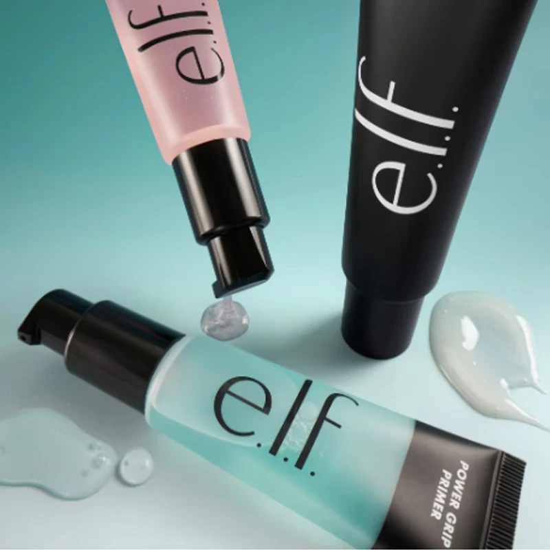 Elf Power Grip First Cream Base Facial Hidratante em Gel para Fixação da Maquiagem, Durável, Melhora a Textura da Maquiagem Facial, Cosméticos